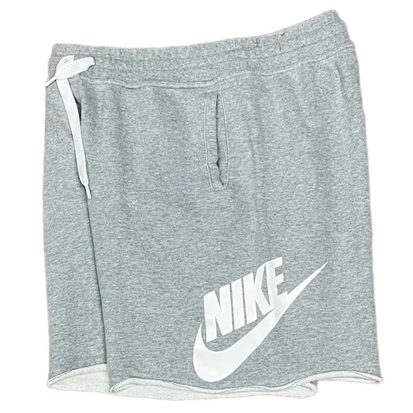 Nike Shorts Xxl Nike Gray Sweat Athletic Shorts Poshmark